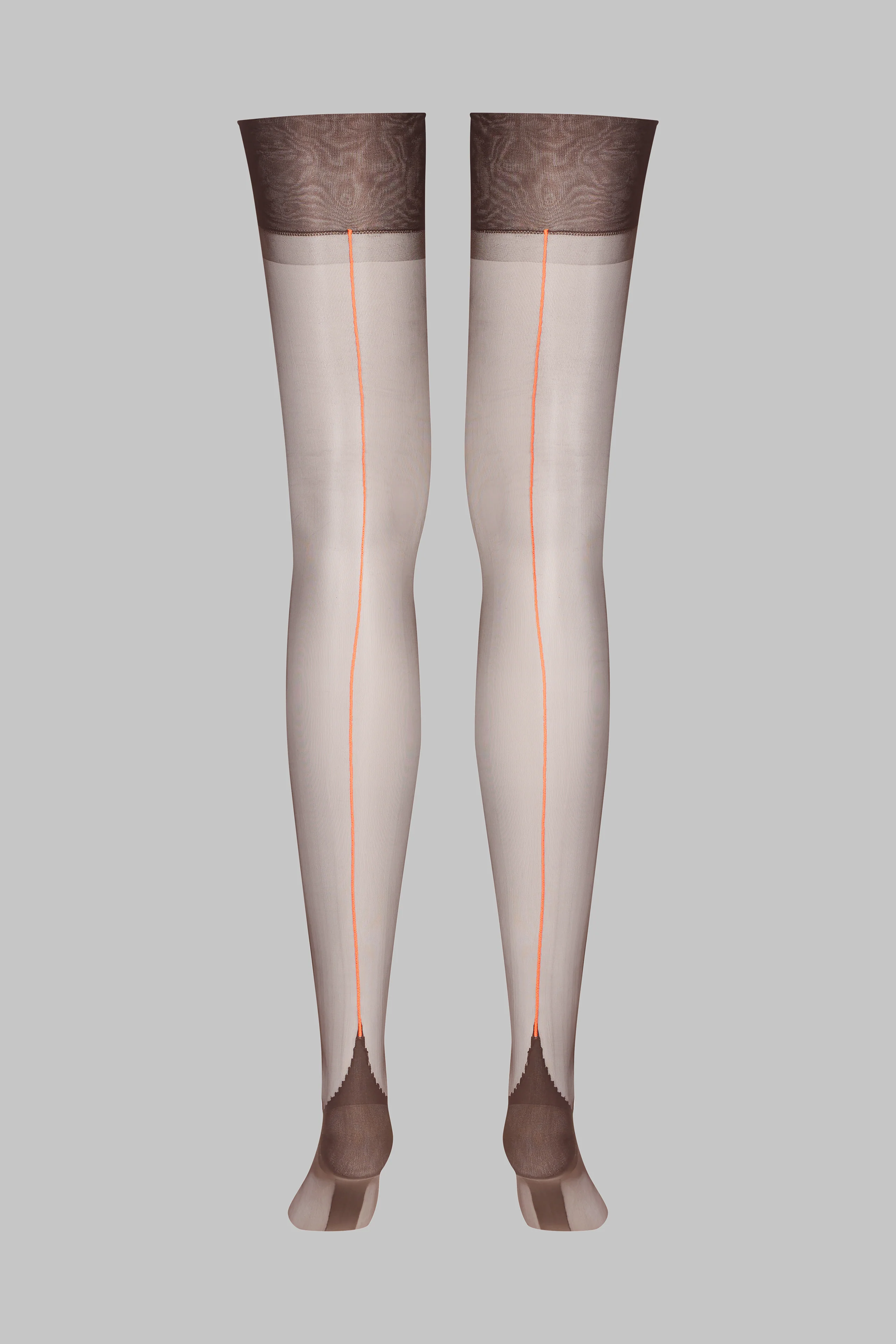 Authentic neon seamed nylon stockings 15D - LEGWEAR - Image 4