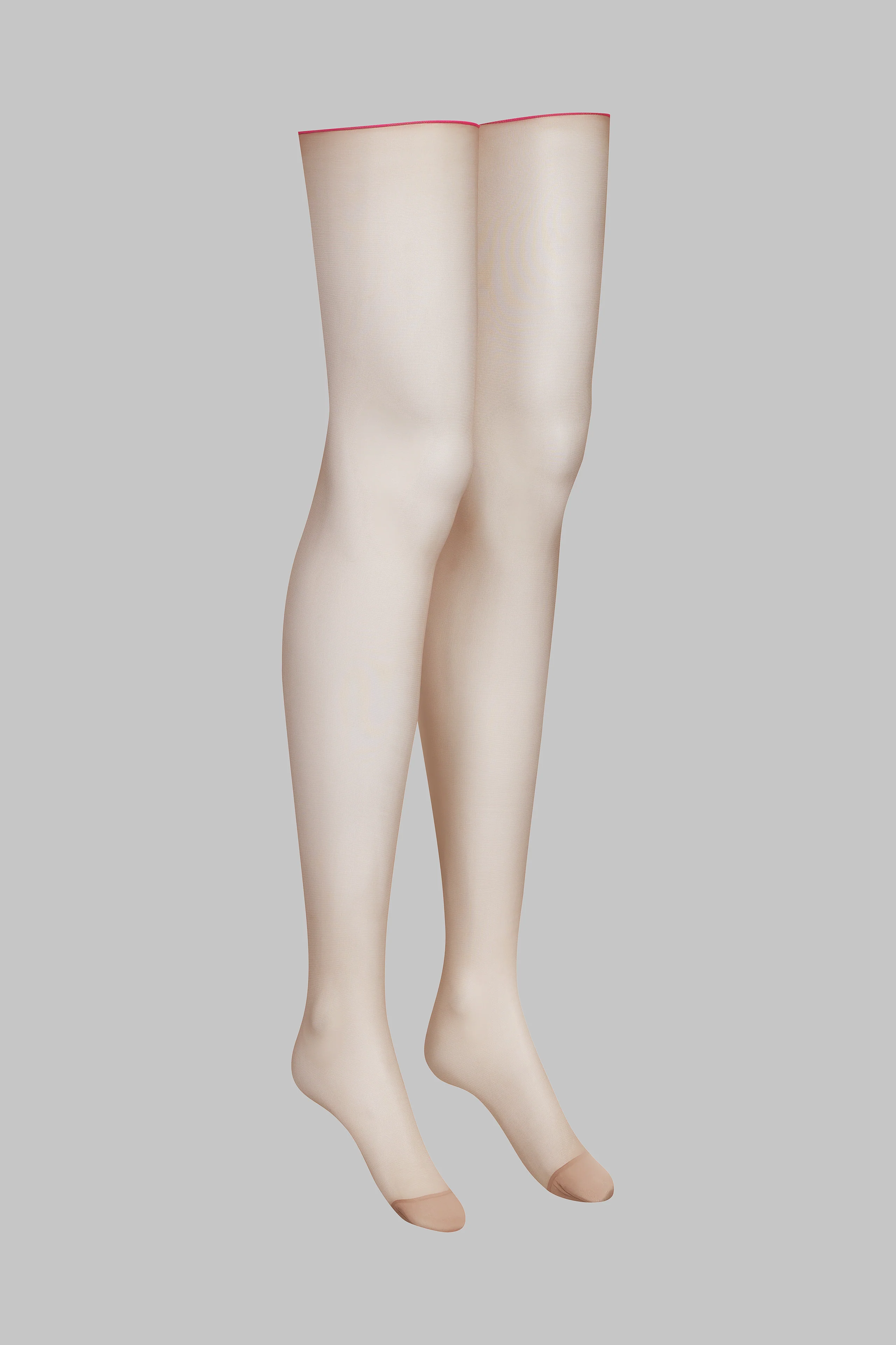 Cut and curled neon seamed stockings 20D - LEGWEAR - Image 5