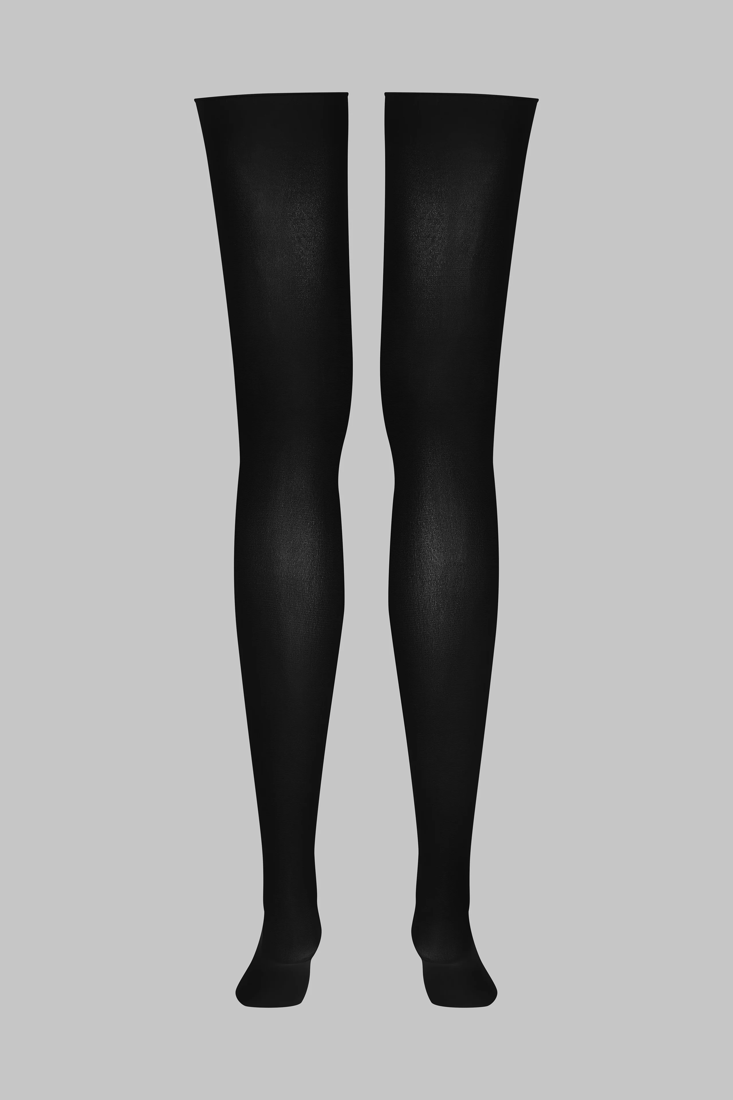 Opaque cut and curled stockings 70D - LEGWEAR - Image 5