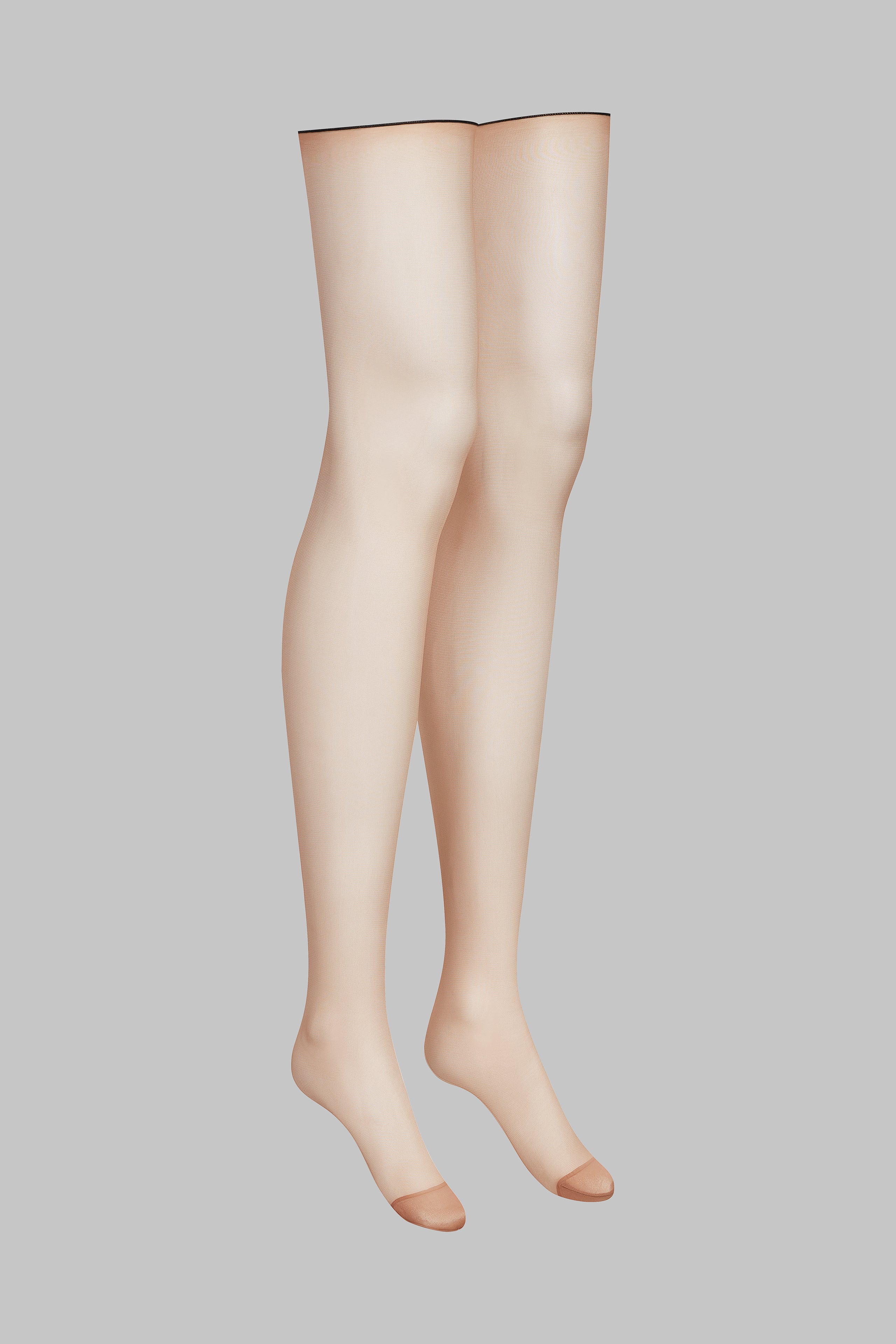 Cut and curled back seamed stockings 20D - LEGWEAR - Image 5