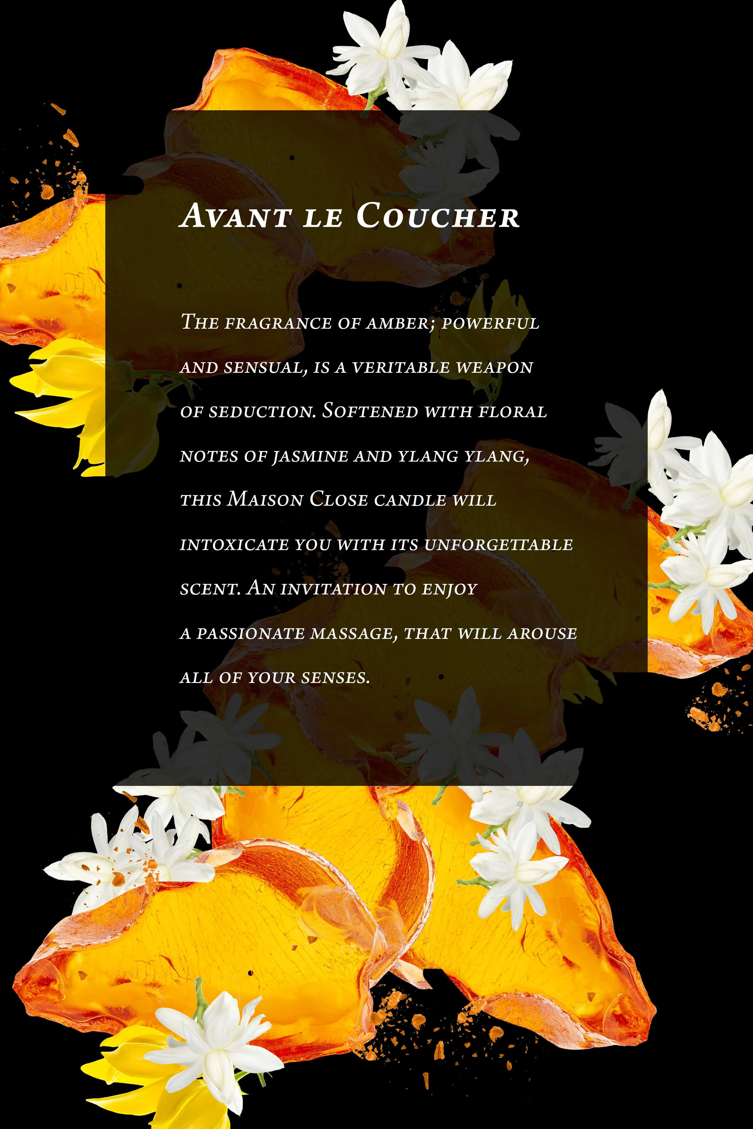 Massage Candle - Amber Blossom - Avant le Coucher - Image 3
