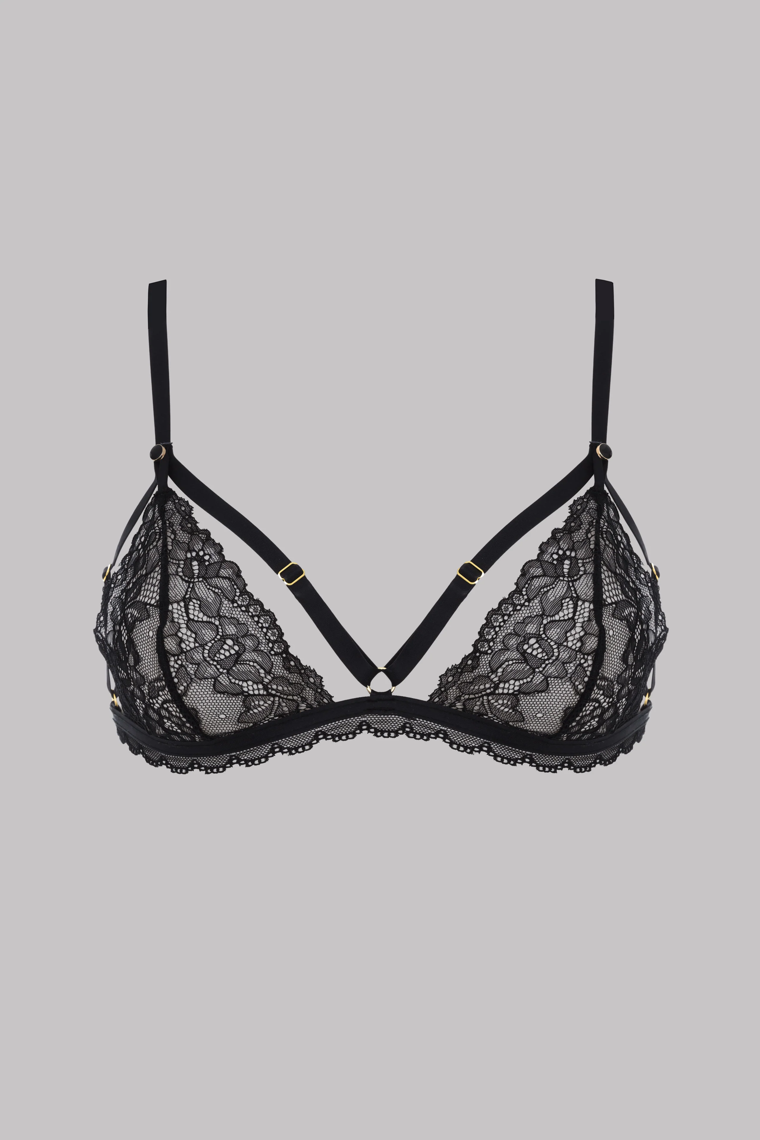 Openable triangle bra - Le Petit Secret Dentelle - Image 4