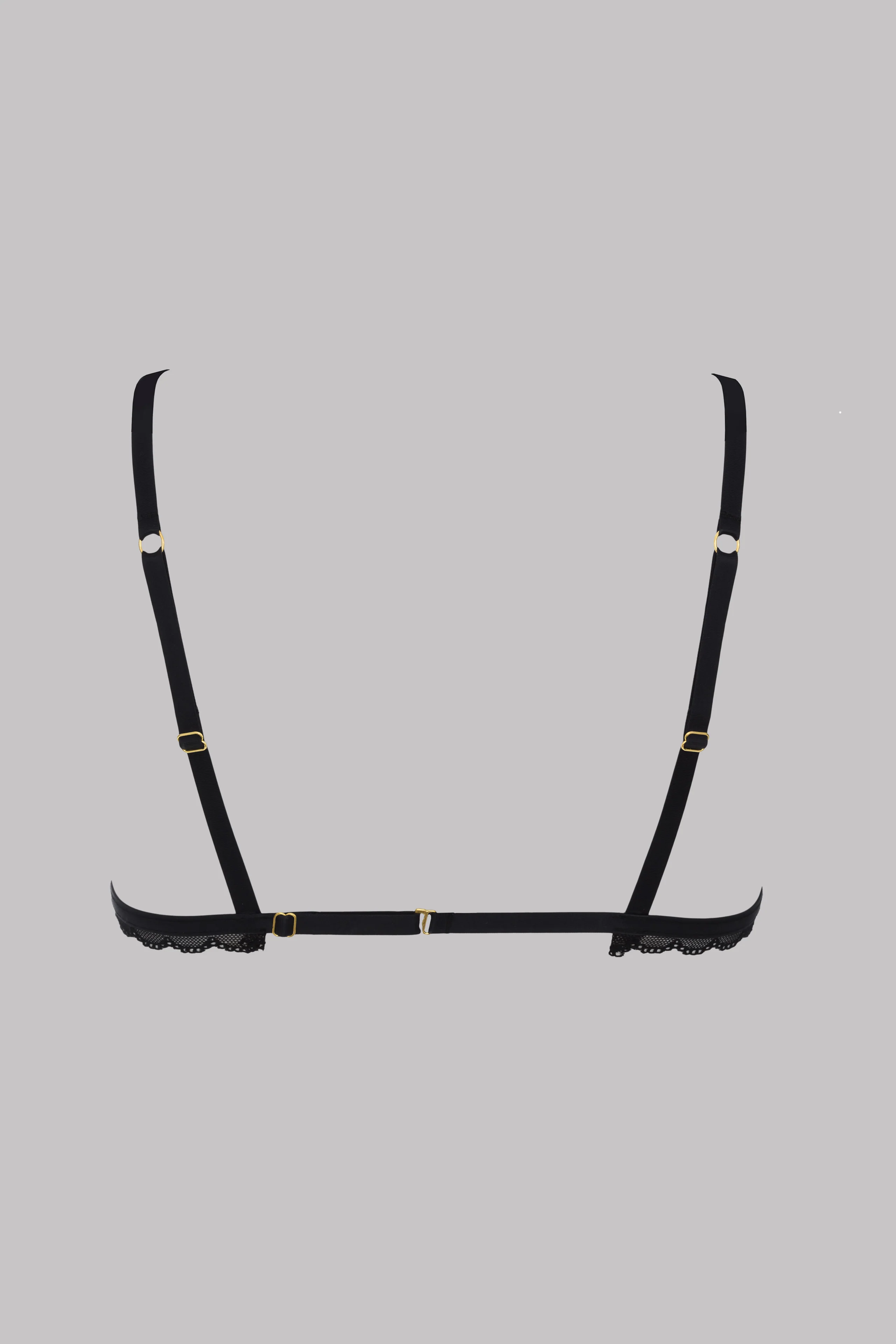 Openable triangle bra - Le Petit Secret Dentelle - Image 5