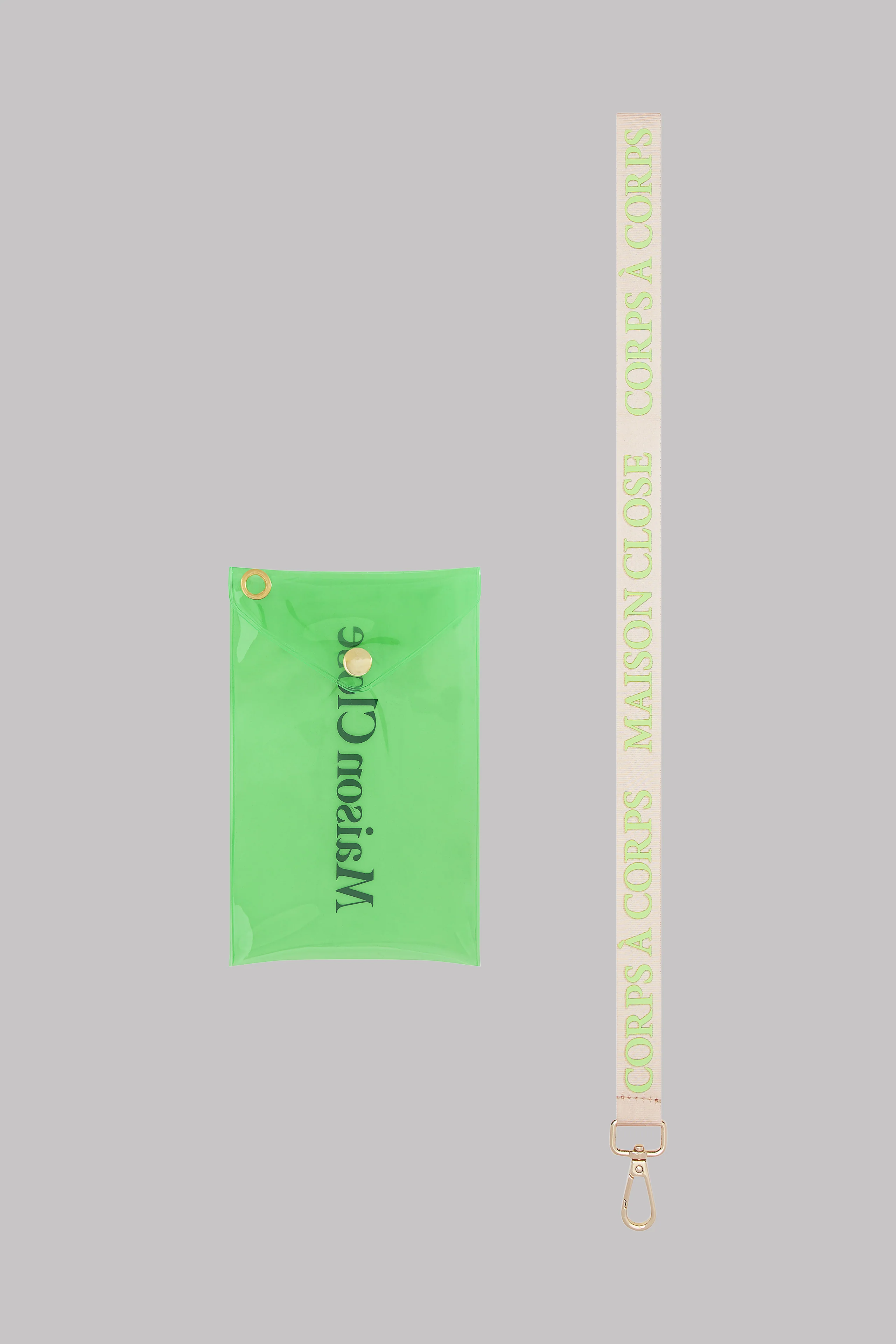 Pouch with Keychain - Corps à Corps Neon - Image 4