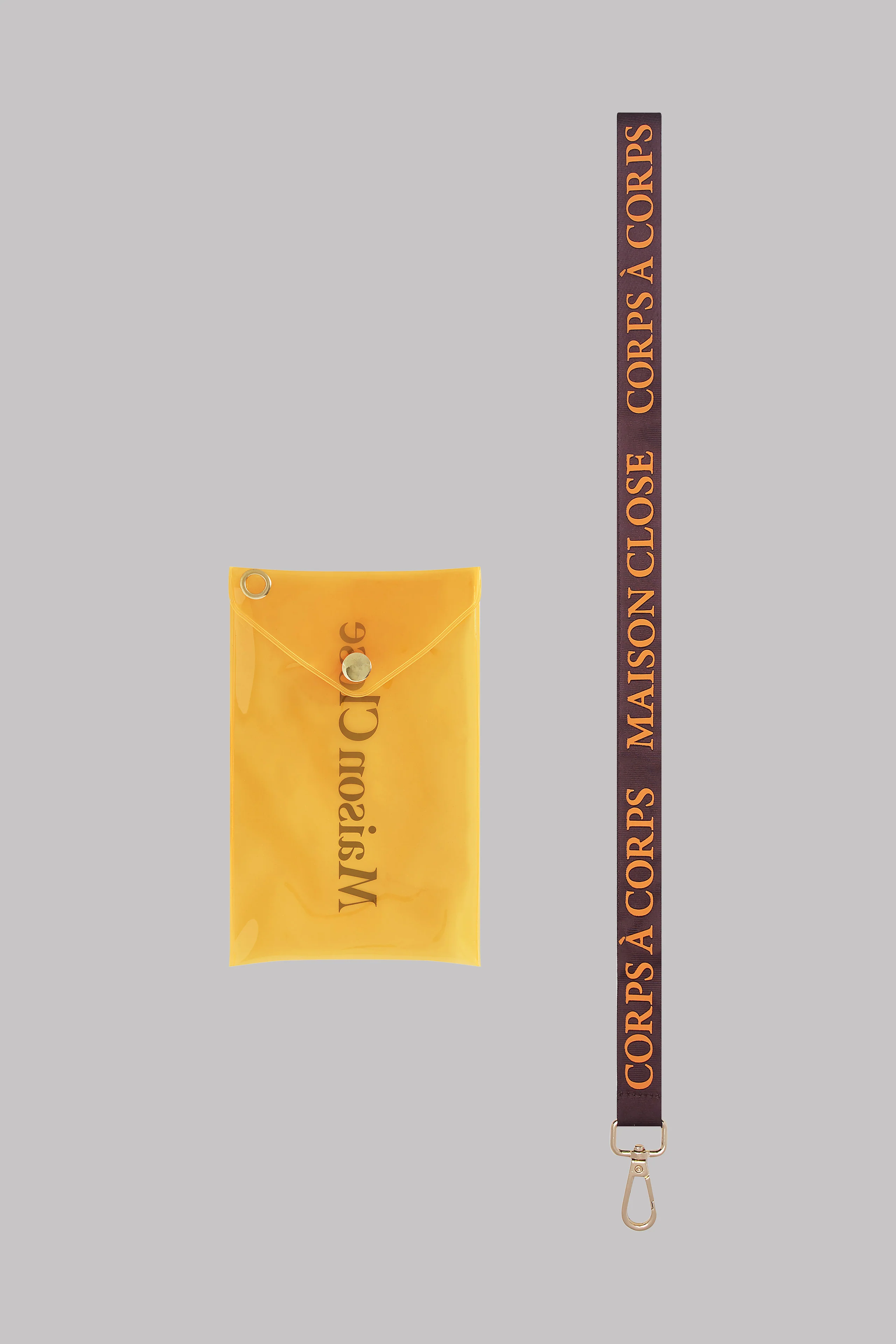 Pouch with Keychain - Corps à Corps Neon - Image 4